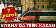 Viyana'da tren kazası: 7 yaralı