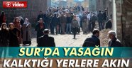 yasağın kalktığı mahalle ve sokaklara vatandaşlar akın etti