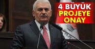 Yıldırım 4 projeyi onayladı