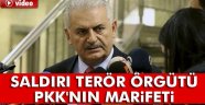 Yıldırım: Saldırı terör örgütü PKK'nın marifeti