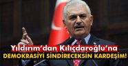 Yıldırım'dan Kılıçdaroğlu'na